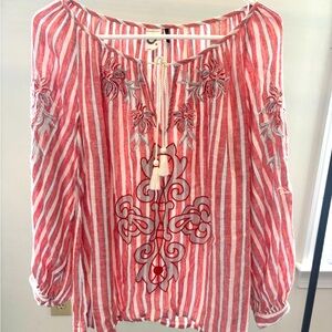 Anthropologie Akemi + Kim Peasant Top, Small